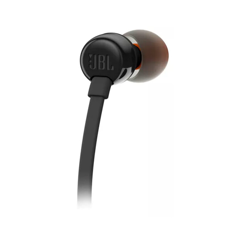 Auriculares JBL TUNE 110 Negro con micrófono Auriculares JBL TUNE 110 Negro con micrófono