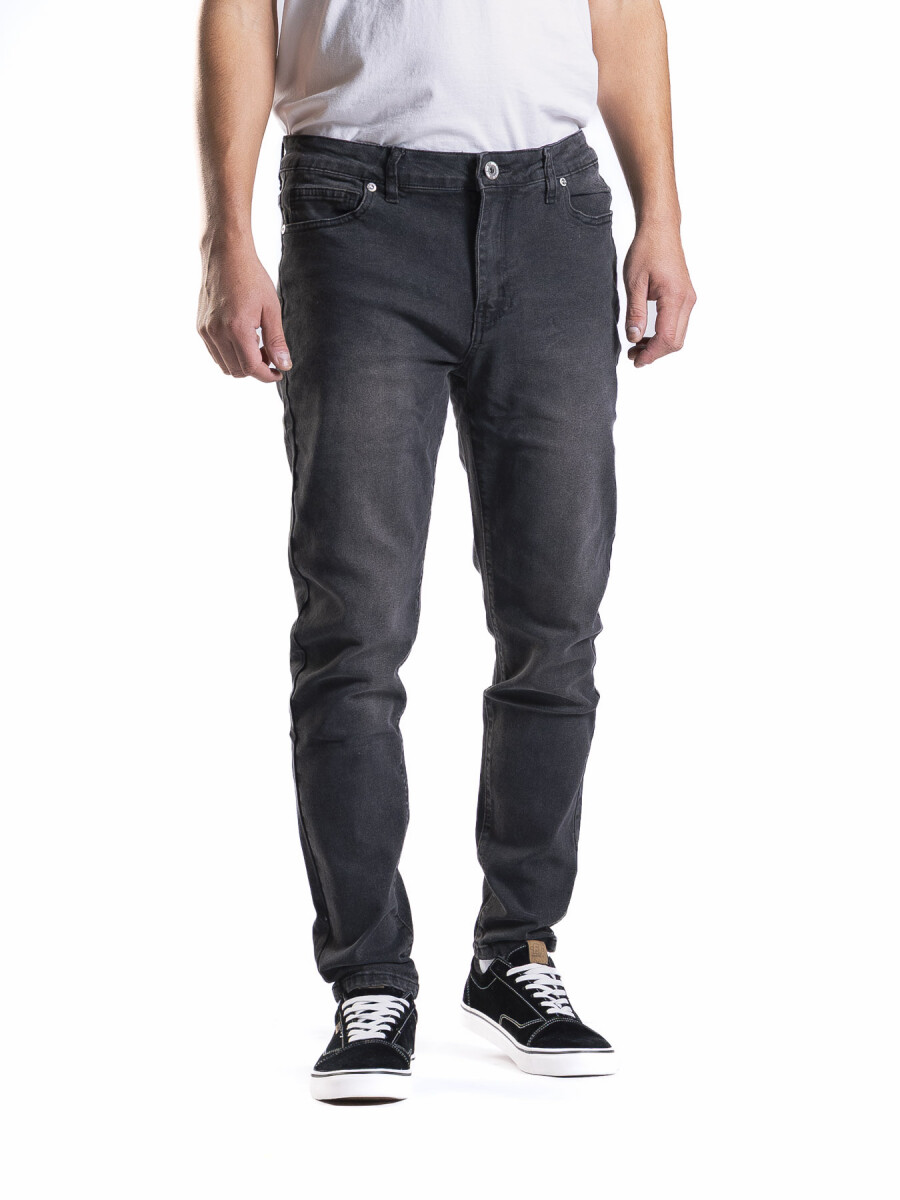 Jean Slim Fit Largo 30 - Gris Oscuro 