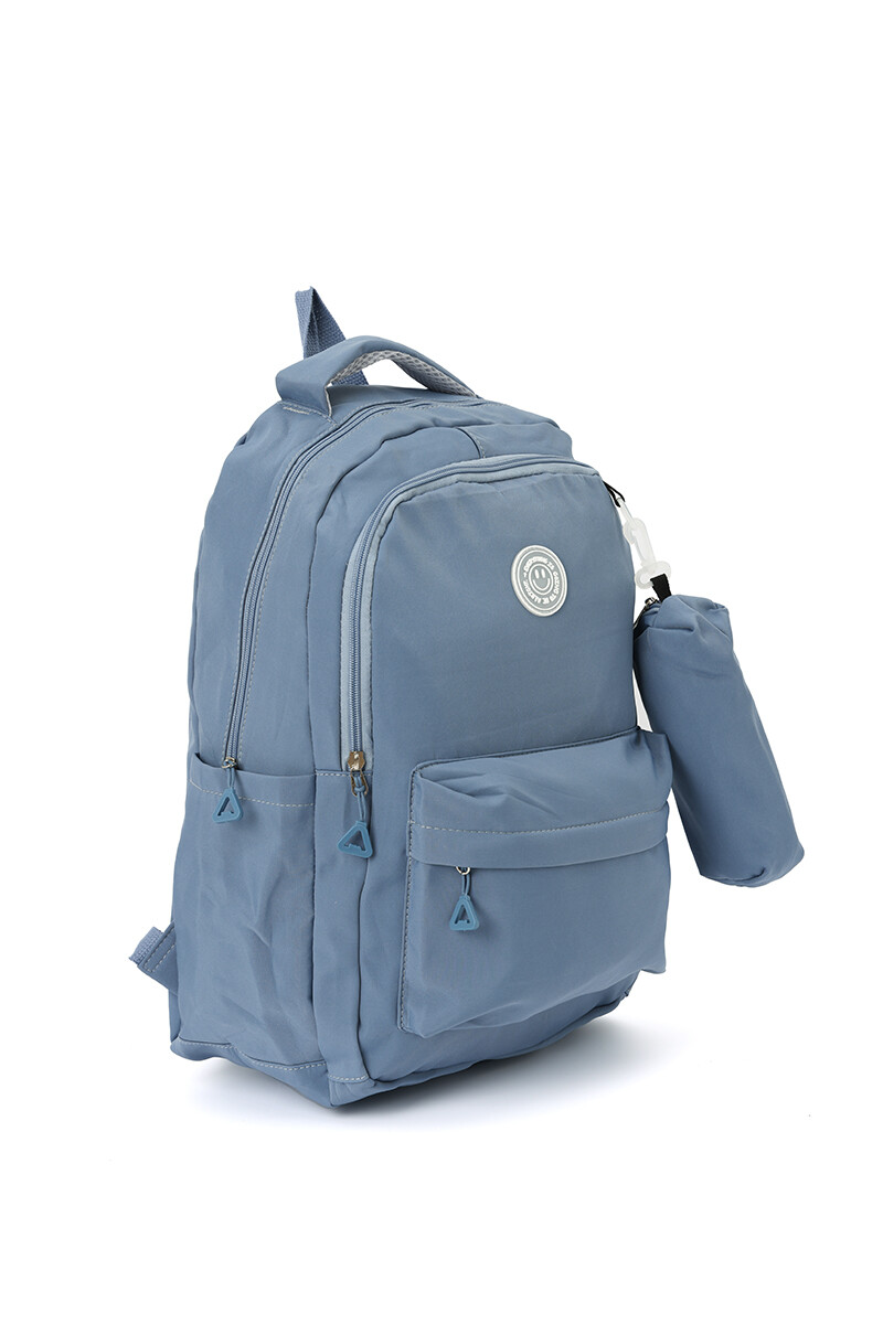 Mochila escolar Azul