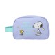Necessaire Snoopy vintage violeta