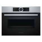 Microondas de empotrar Bosch CFA634GS1 Gourmet 36 acero inoxidable