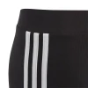 Calza Adidas Essentials Cotton 3 bandas Negro