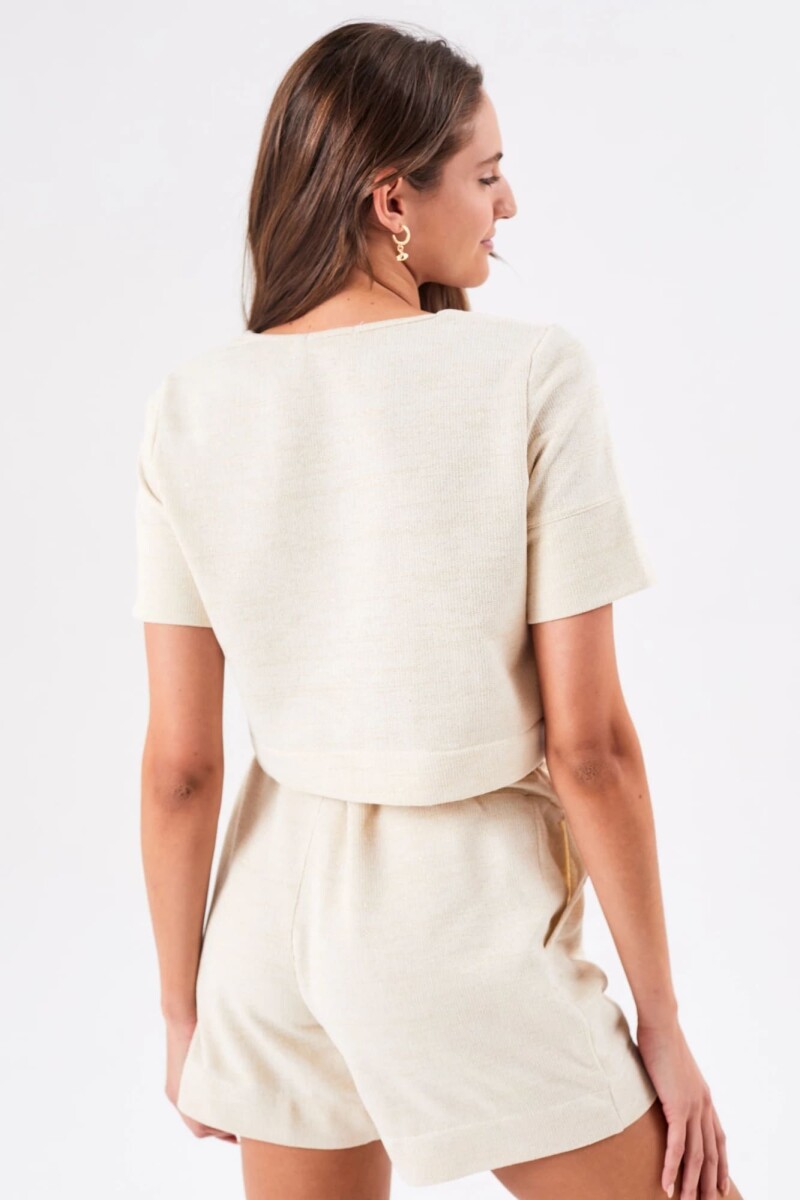 Remerón Cropped - Lemon Remerón Cropped - Lemon