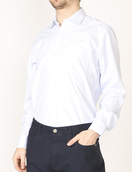 Camisa Harrington Urban Blanco/azul