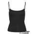 VMKANVA SHORT GLITTER SINGLET JRS BRILLO CLARO BLACK