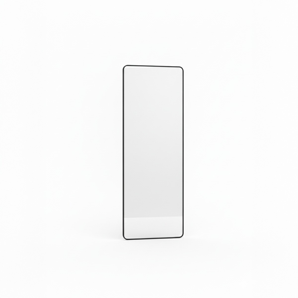 ESPEJO RECT C/MARCO NEGRO 47X157CM 