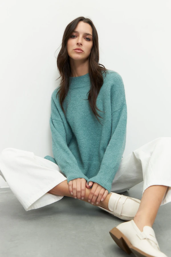 POLERA ELEONOR Verde Nilo