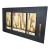 Cuadro marco de madera con 3 laminas - PRODUCTO CON DETALLES Cuadro marco de madera con 3 laminas - PRODUCTO CON DETALLES
