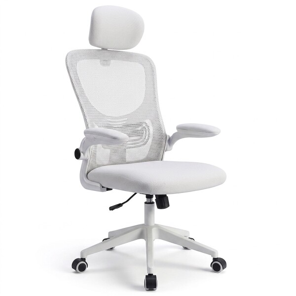 Silla de escritorio Oficina Sillon Ejecutiva Ergonomica Apoyabrazos Regulables IMBACK Color Blanco Silla de escritorio Oficina Sillon Ejecutiva Ergonomica Apoyabrazos Regulables IMBACK Color Blanco
