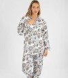 Pijama franela Flores