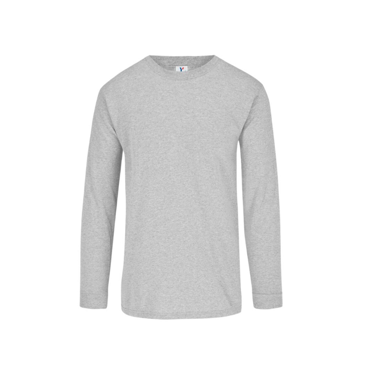 Camiseta a la base niño manga larga - Gris japse 