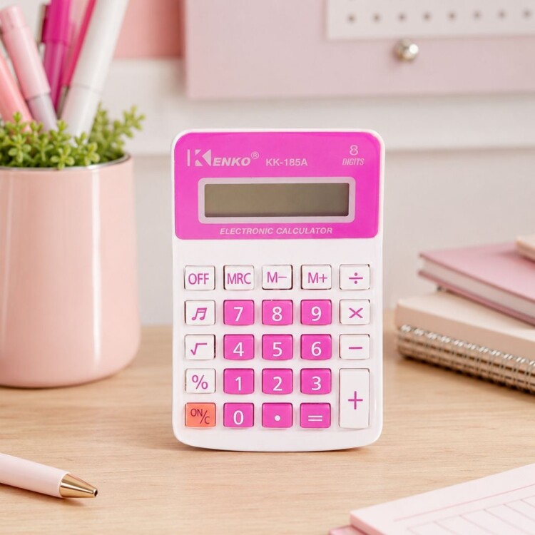 Calculadora De Mesa Kneko 8 Digitos Colores Surtidos Calculadora De Mesa Kneko 8 Digitos Colores Surtidos