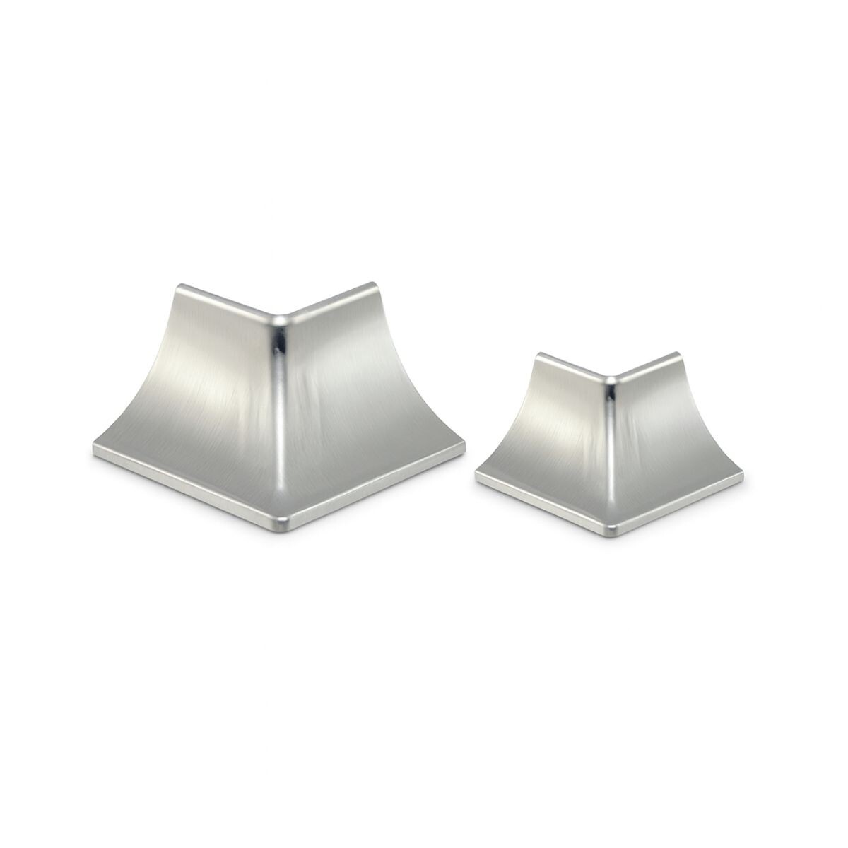 Esquinero Zócalo Sanitario Acero Inox Externo 38mm 