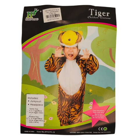 Disfraz de Niño Diseño Tigre Disfraz de Niño Diseño Tigre