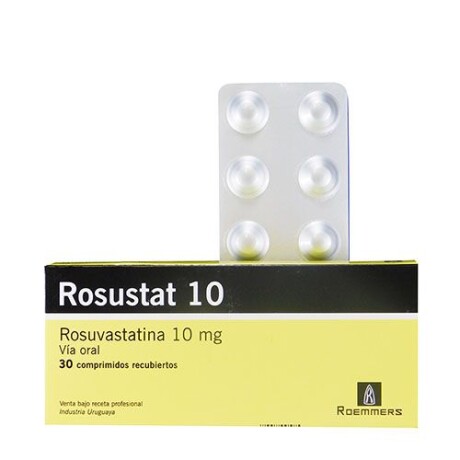 Rosustat 10 mg x 30 comprimidos Rosustat 10 mg x 30 comprimidos