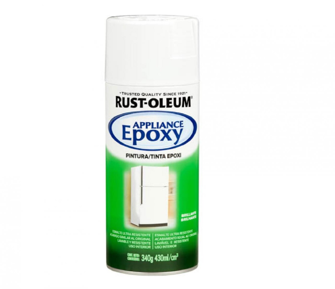 Esmalte aerosol epoxi 340Gr - Blanco Rust Oleum 