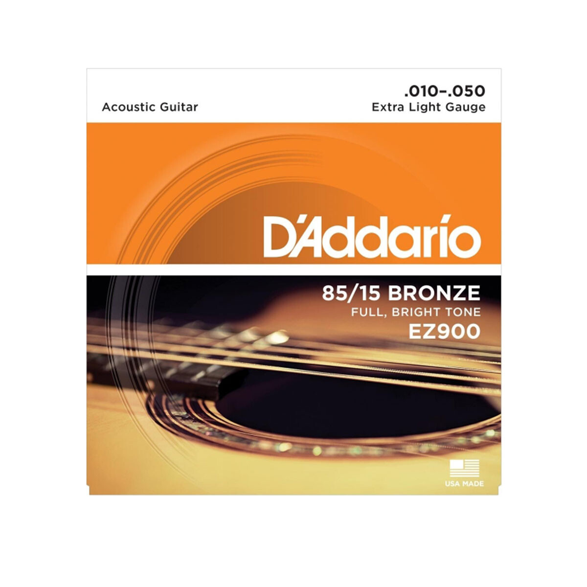 ENCORDADO FOLK/DADDARIO EZ900 85/15 BRONZE 010 