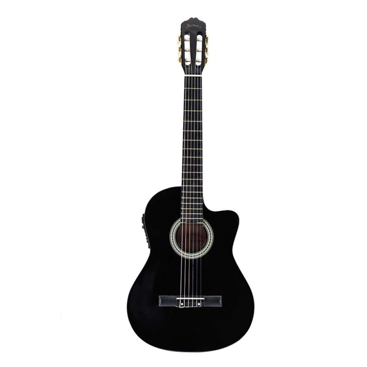 Guitarra Electro Acústica - Memphis 951 Nylon Black 