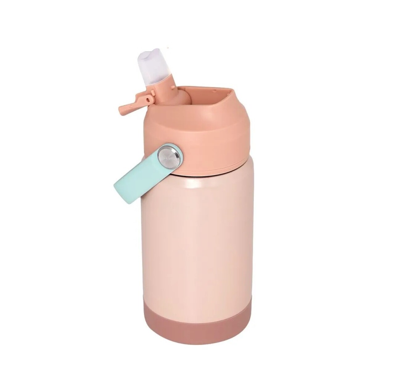 Vaso termico doble pared boquilla BUBA - rosa 