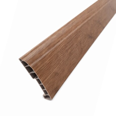 Zocalo de PVC 15mm X 80mm X 2,40 Mts Marron Claro 1508 Zocalo de PVC 15mm X 80mm X 2,40 Mts Marron Claro 1508