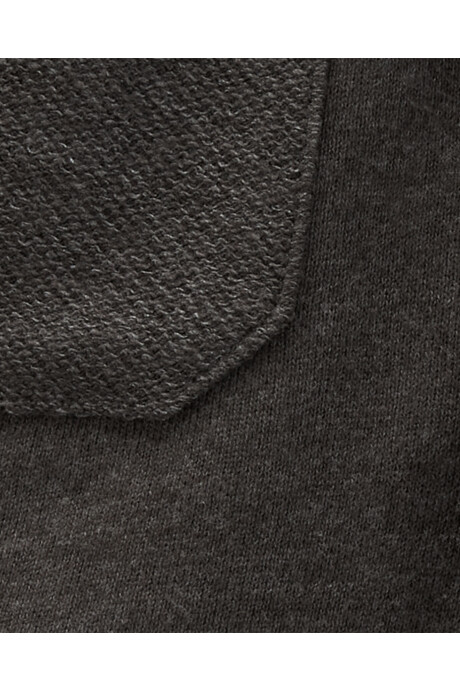 Short de algodón, con bolsillo trasero, gris oscuro Sin color