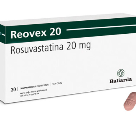 Reovex 20mg 30 Comprimidos Reovex 20mg 30 Comprimidos