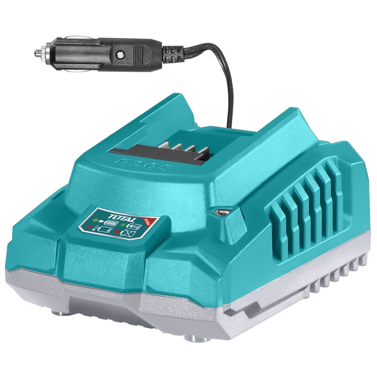 Cargador Rápido 2A 12V-24V Para Baterías Litio Ion 20v 