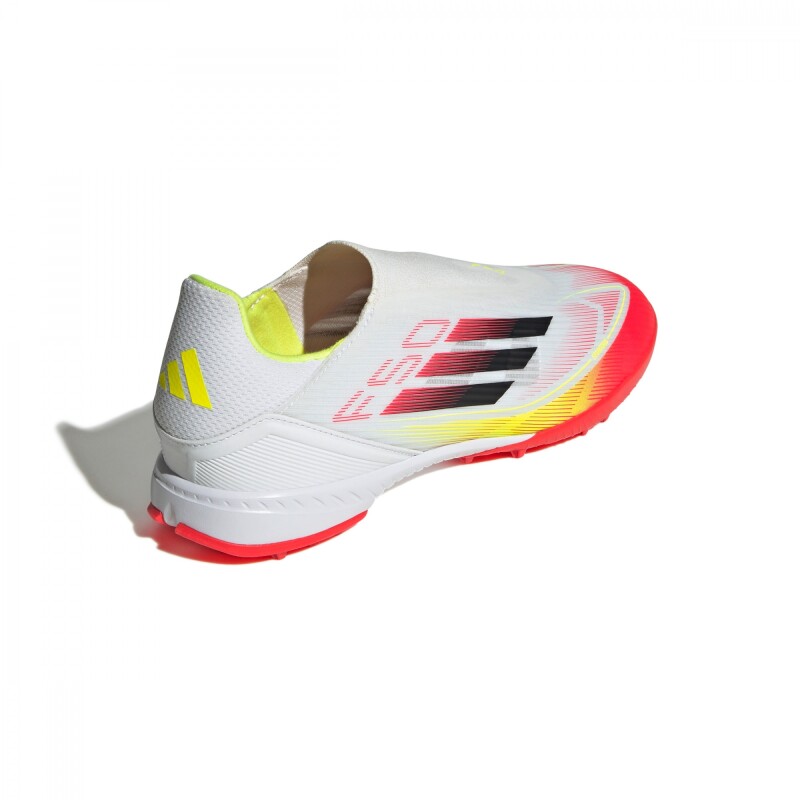 Championes de fútbol F50 League Laceless de Hombre Blanco