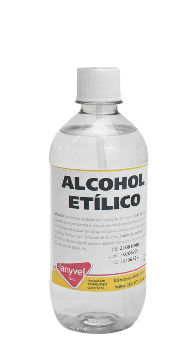 ALCOHOL ETILICO LANYVEL 1 LT. 