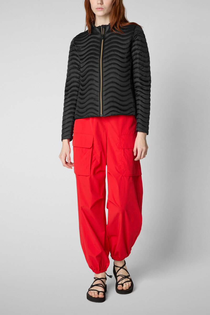 CAMPERA BASICA PEARL Negro