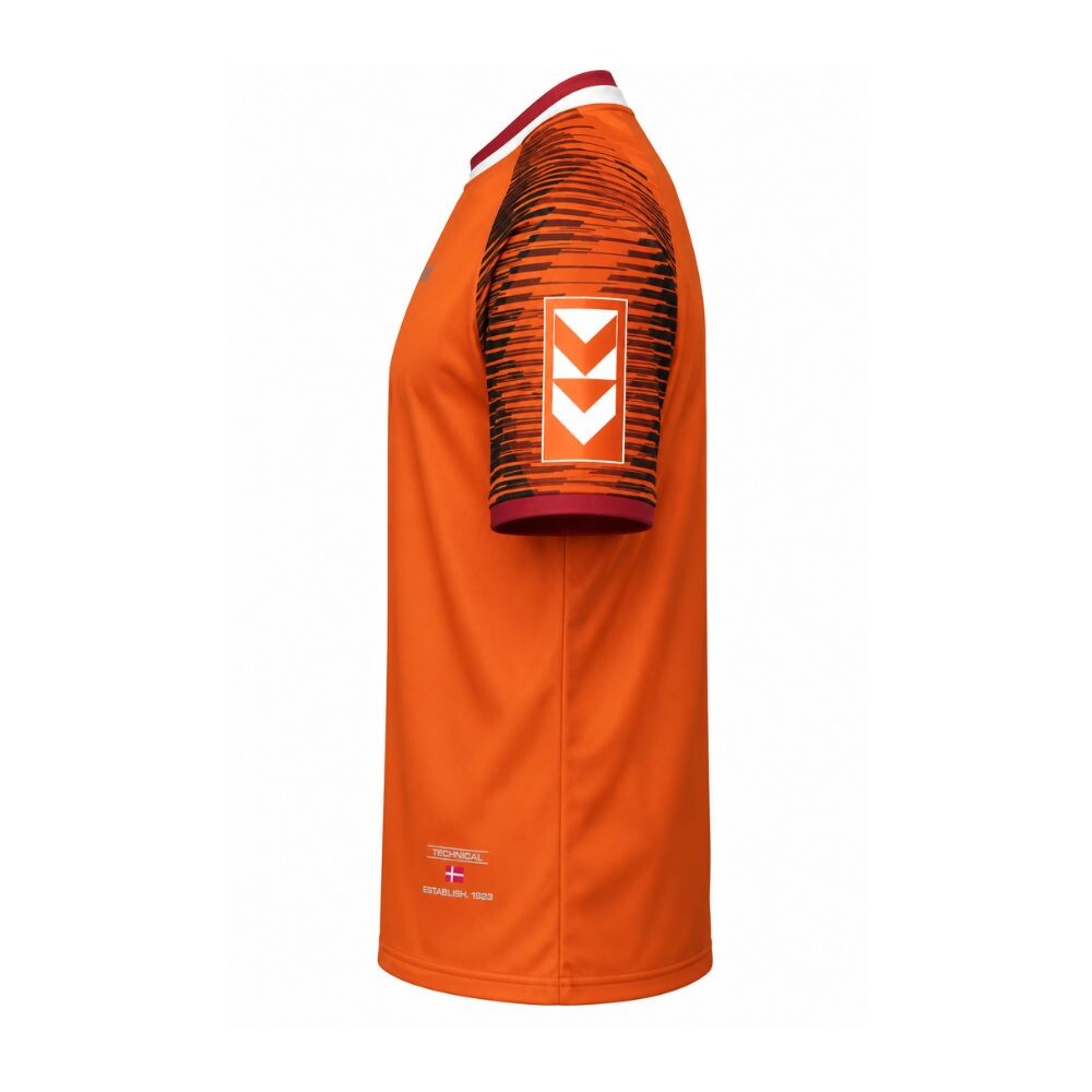 REMERA SUBLIMADA HOMBRE RAVENA NARANJA