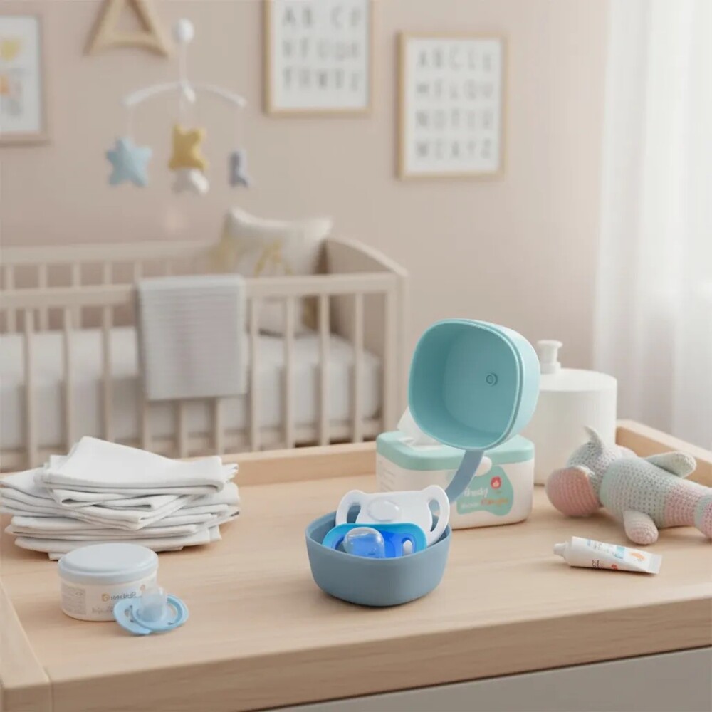 Porta chupete pod universal FISHER PRICE celeste
