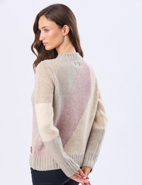 BUZO TEJIDO DE ABRIGO Rosa