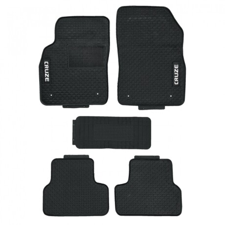 Alfombra Chevrolet Cruze Black Con Logo Blanco Alfombra Chevrolet Cruze Black Con Logo Blanco