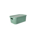 CAJA RATTAN TREVI 7Lts VERDE VERDE