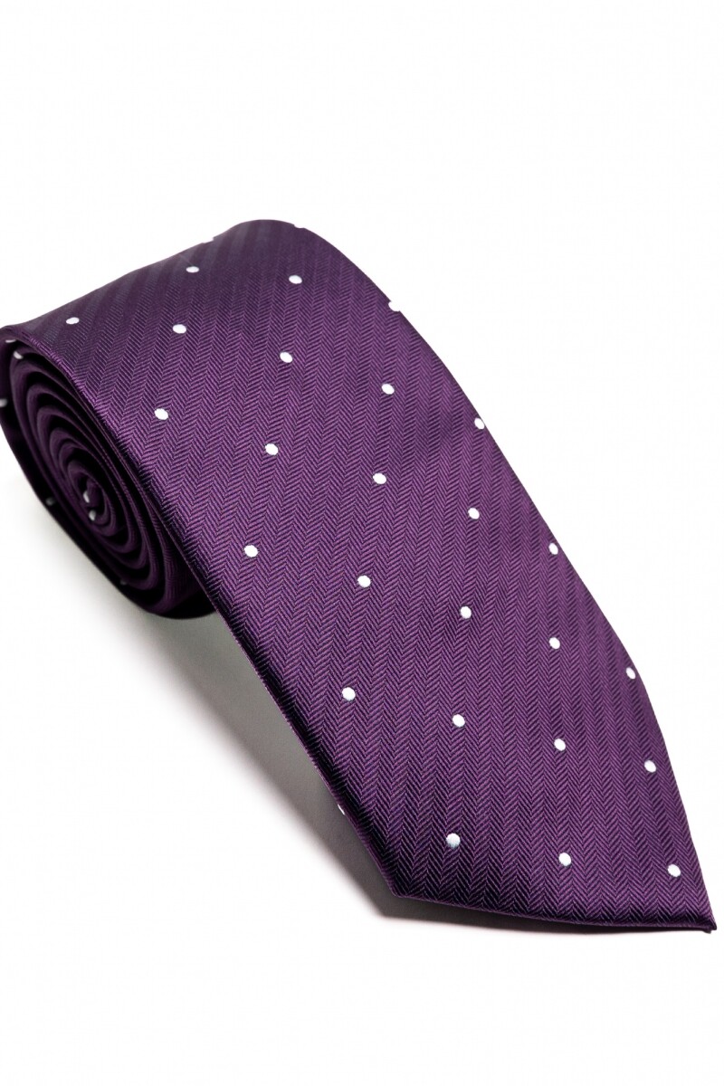 Corbata 8 cm VIOLETA