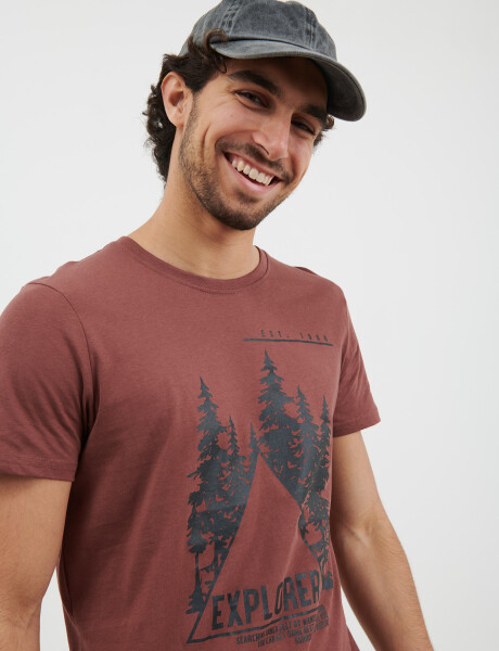 520819 T-SHIRT Ladrillo