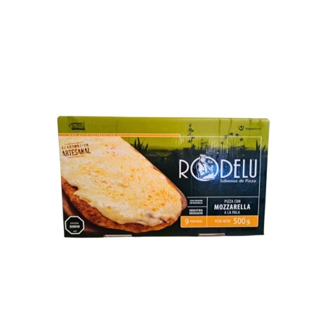 PIZZA CON MUZZARELLA RECTANGULAR 18 PORCIONES RODELU PIZZA CON MUZZARELLA RECTANGULAR 18 PORCIONES RODELU