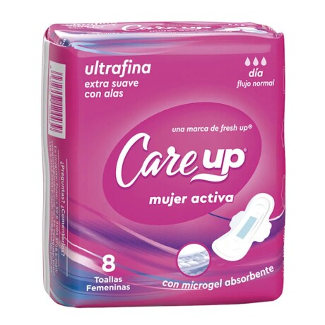 TOALLAS FEMENINAS CARE UP DIA X 8 UNIDADES TOALLAS FEMENINAS CARE UP DIA X 8 UNIDADES