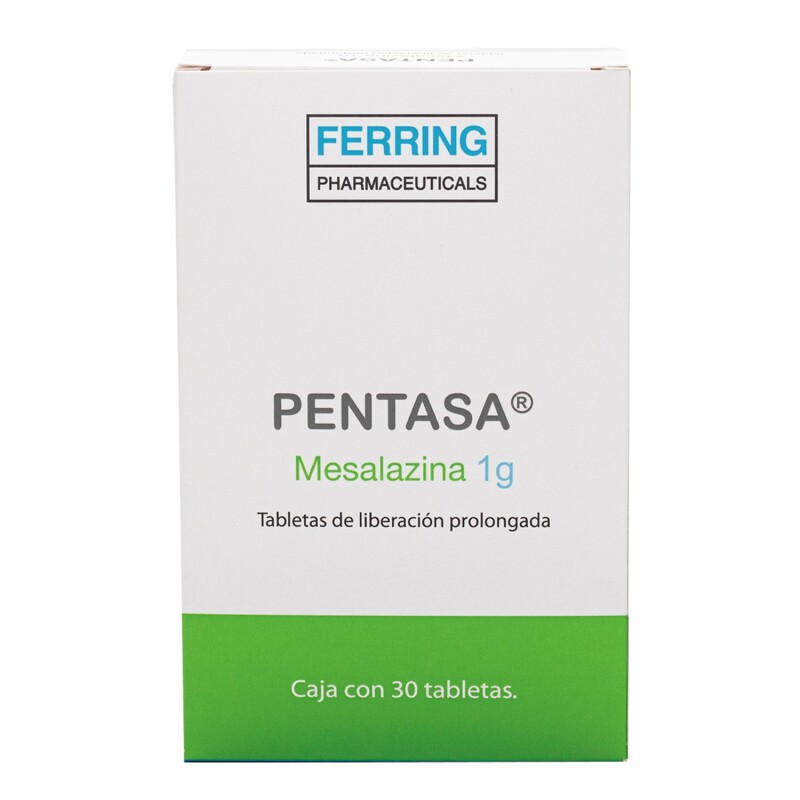 Pentasa 1 Gr 30 Comp. Pentasa 1 Gr 30 Comp.
