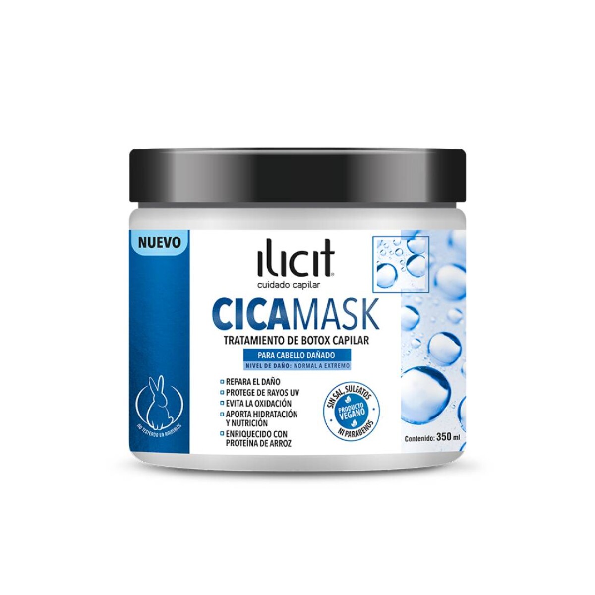 Botox Capilar Ilicit Cicamask - 350 Ml 