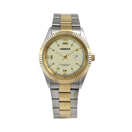 Reloj Mistral Clasico Acero Combinado 0