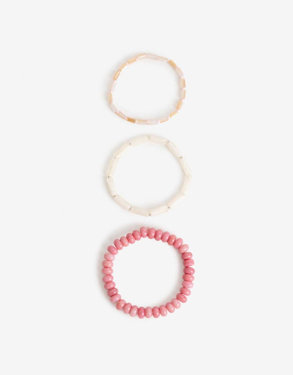 Pulseras Elásticas Set Beads 