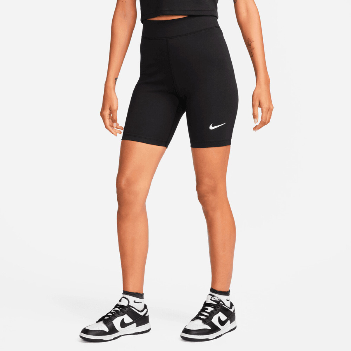 Short Nike Sportswear Nike Clsc Hr 8In de Mujer - Negro 