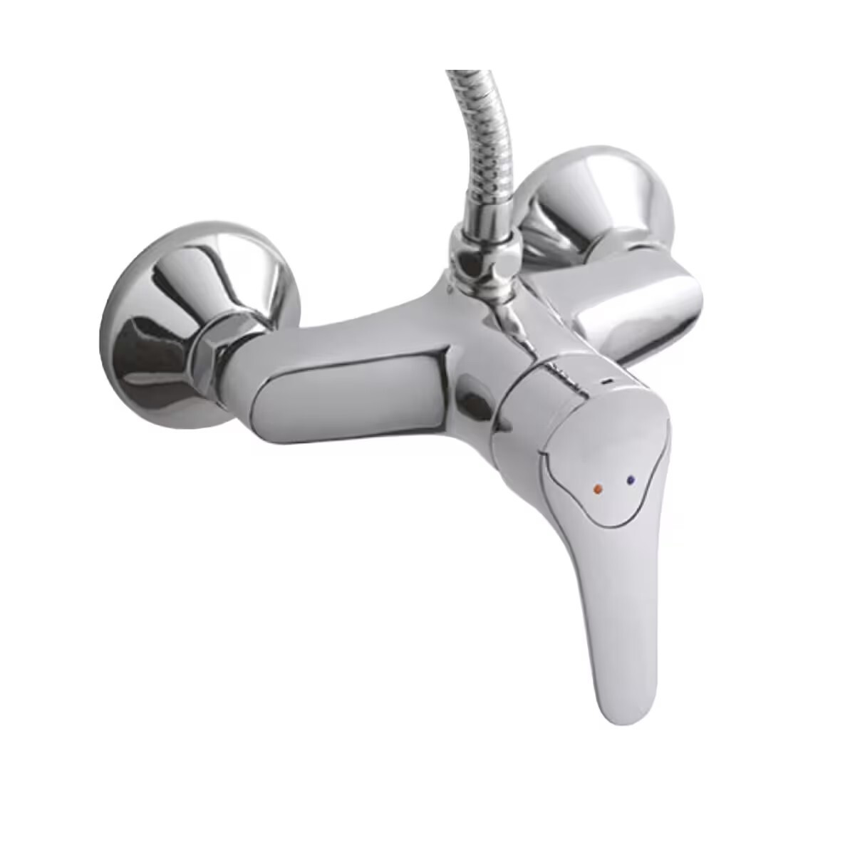 Grifería De Ducha Monocomando Exterior Golf Cromado 