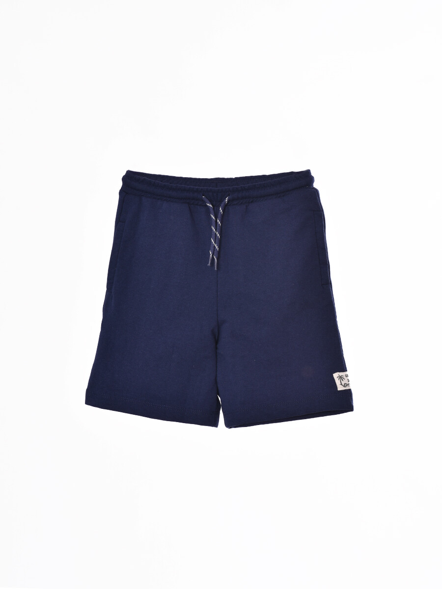 SHORT CAMILO BOY II - AZUL OSCURO 
