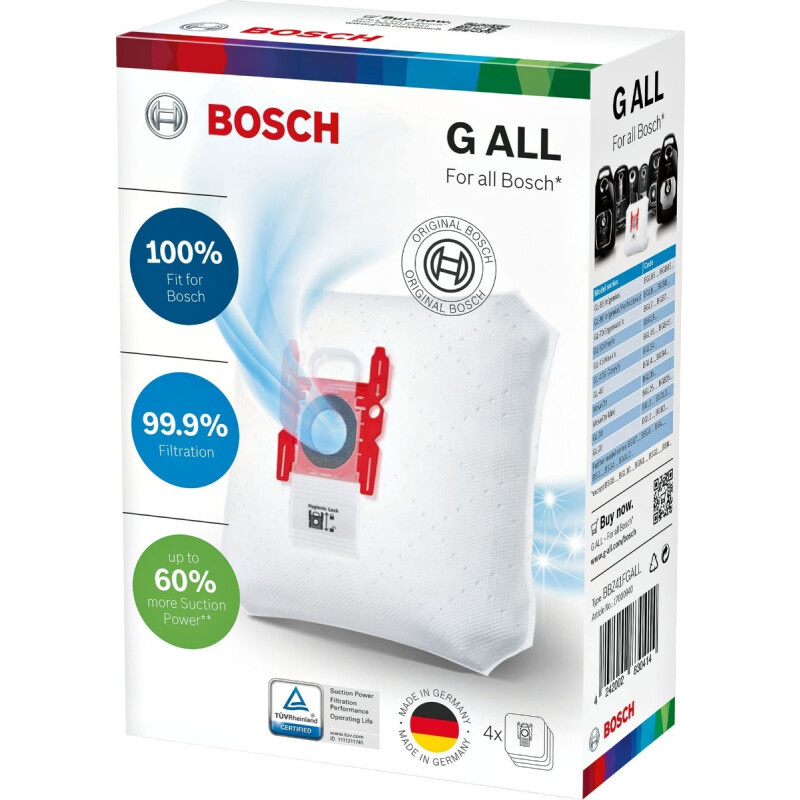 BOLSA PARA ASPIRADORA BOSCH BBZ41FGALL BOLSA PARA ASPIRADORA BOSCH BBZ41FGALL