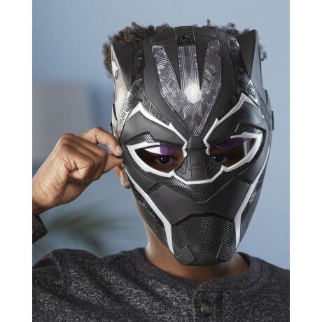 Máscara luminosa de Vibranium Black Panther Marvel Hasbro Máscara luminosa de Vibranium Black Panther Marvel Hasbro
