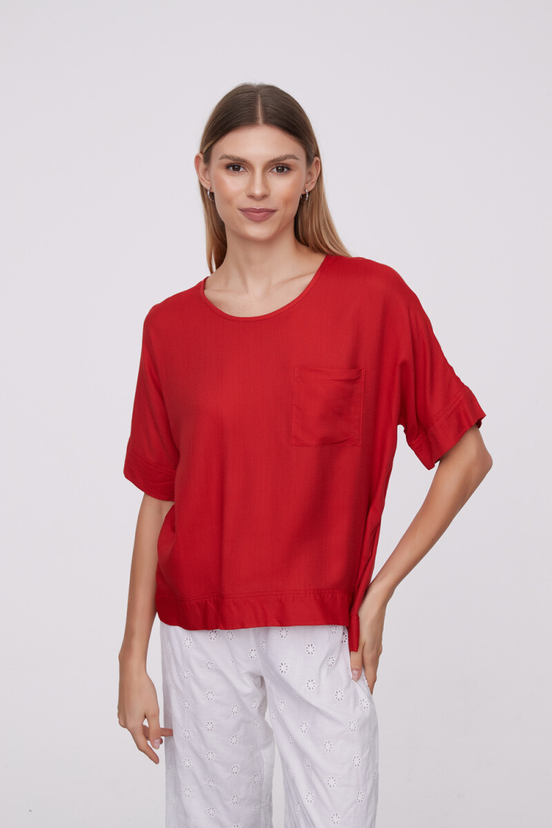 Blusa Douglas - Rojo 