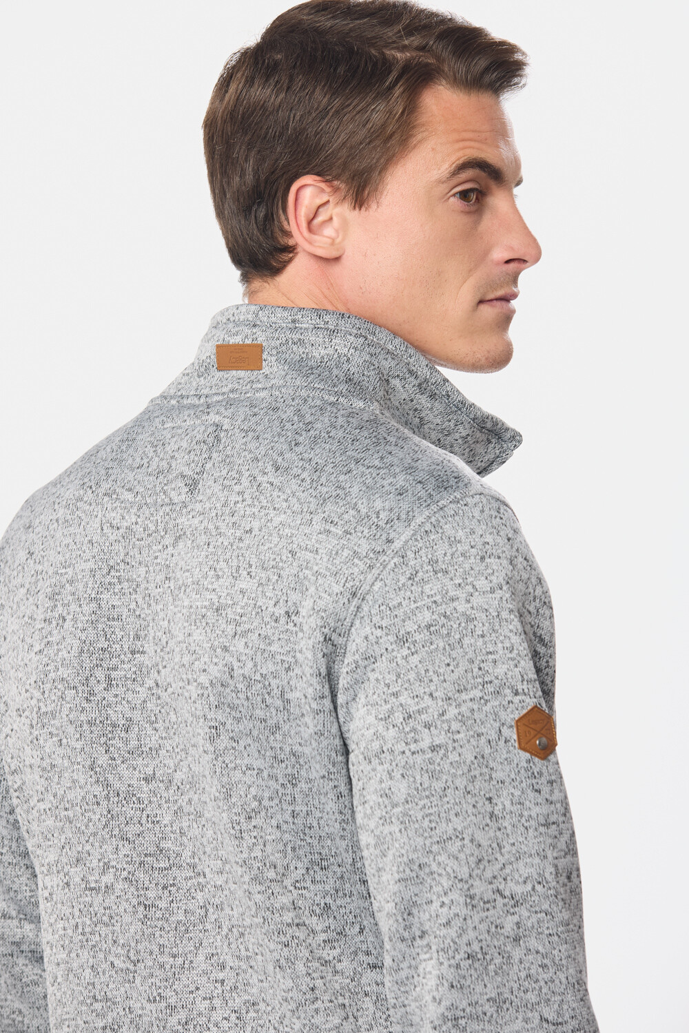 CAMPERA FELPA ESPECIAL Gris
